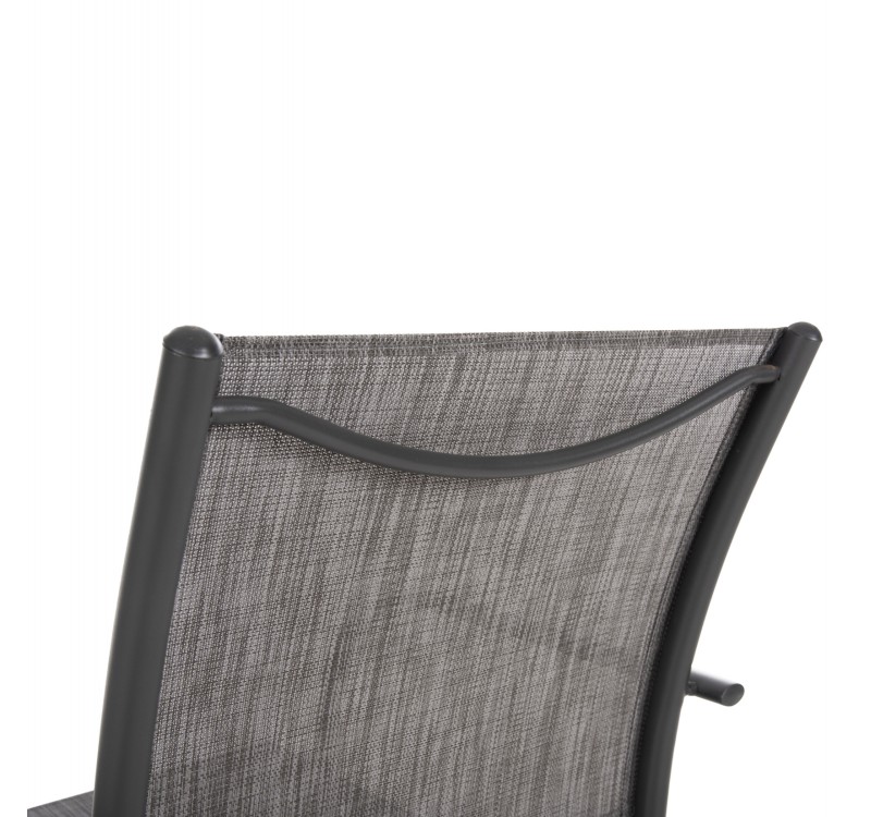 ΠΟΛΥΘΡΟΝΑ ΕΞ.ΧΩΡΟΥ REDAN HM5976.01 ΜΕΤΑΛΛΟ ΓΚΡΙ-TEXTILENE ΓΚΡΙ 56x60x88Υεκ