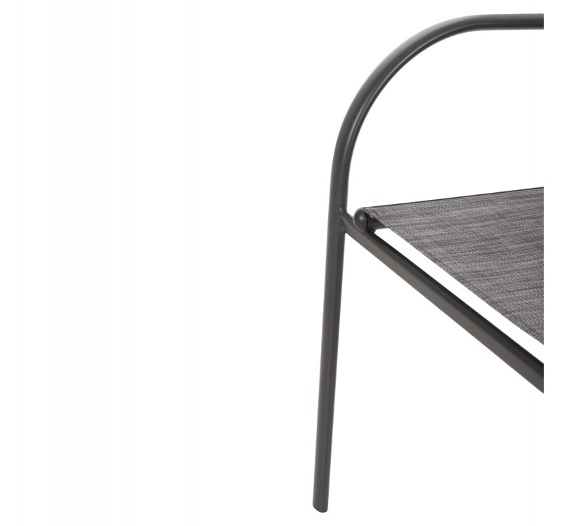 ΠΟΛΥΘΡΟΝΑ ΕΞ.ΧΩΡΟΥ REDAN HM5976.01 ΜΕΤΑΛΛΟ ΓΚΡΙ-TEXTILENE ΓΚΡΙ 56x60x88Υεκ