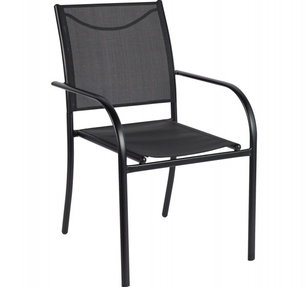 ΠΟΛΥΘΡΟΝΑ ΕΞ.ΧΩΡΟΥ REDAN HM5976.03 ΜΕΤΑΛΛΟ ΜΑΥΡΟ-TEXTILENE ΜΑΥΡΟ 56x60x88Υεκ