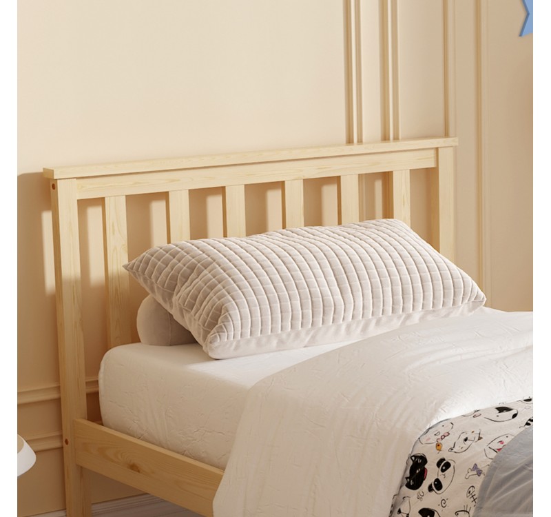 ΚΡΕΒΑΤΙ GIMLY HM675.01 ΜΑΣΙΦ ΞΥΛΟ ΠΕΥΚΟΥ ΣΕ ΦΥΣΙΚΟ ΓΙΑ ΣΤΡΩΜΑ 190x90εκ.