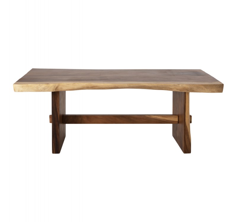 ΤΡΑΠΕΖΙ ΤΡΑΠΕΖΑΡΙΑΣ ULYSES HM9888 ΜΑΣΙΦ ΞΥΛΟ SUAR ΦΥΣΙΚΟ-TOP 9εκ 160x90x78Yεκ.