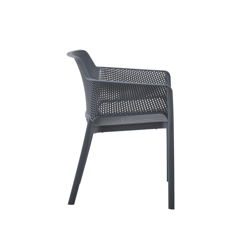 ΠΟΛΥΘΡΟΝΑ ΠΟΛΥΠΡΟΠΥΛΕΝΙΟΥ JOHN HM6103.03 ΓΚΡΙ 59x58x79.5Υεκ.