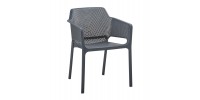 ΠΟΛΥΘΡΟΝΑ ΠΟΛΥΠΡΟΠΥΛΕΝΙΟΥ JOHN HM6103.03 ΓΚΡΙ 59x58x79.5Υεκ.