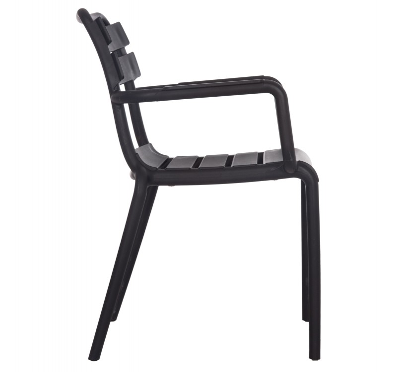 ΠΟΛΥΘΡΟΝΑ ΠΟΛΥΠΡΟΠΥΛΕΝΙΟΥ PHILLY HM6123.02 ΜΑΥΡΟ 58.5x49x83.5Υεκ.