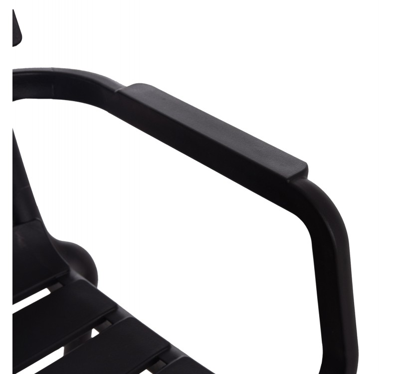 ΠΟΛΥΘΡΟΝΑ ΠΟΛΥΠΡΟΠΥΛΕΝΙΟΥ PHILLY HM6123.02 ΜΑΥΡΟ 58.5x49x83.5Υεκ.