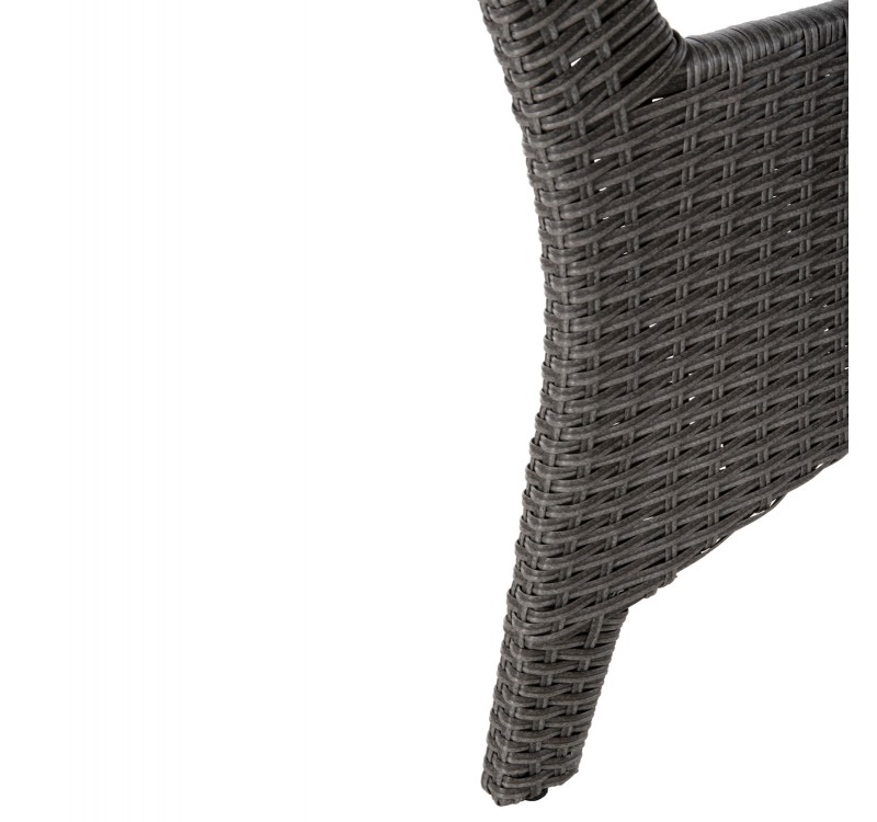 ΣΕΤ ΣΑΛΟΝΙ ΓΩΝΙΑ & ΤΡΑΠΕΖΙ CARSON HM6078.01 ΓΚΡΙ ΣΥΝΘ.RATTAN-ΜΑΞΙΛΑΡΙΑ