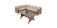 ΣΕΤ ΣΑΛΟΝΙ ΓΩΝΙΑ & ΤΡΑΠΕΖΙ CARSON HM6078.02 ΜΟΚΑ ΣΥΝΘ.RATTAN-ΜΑΞΙΛΑΡΙΑ