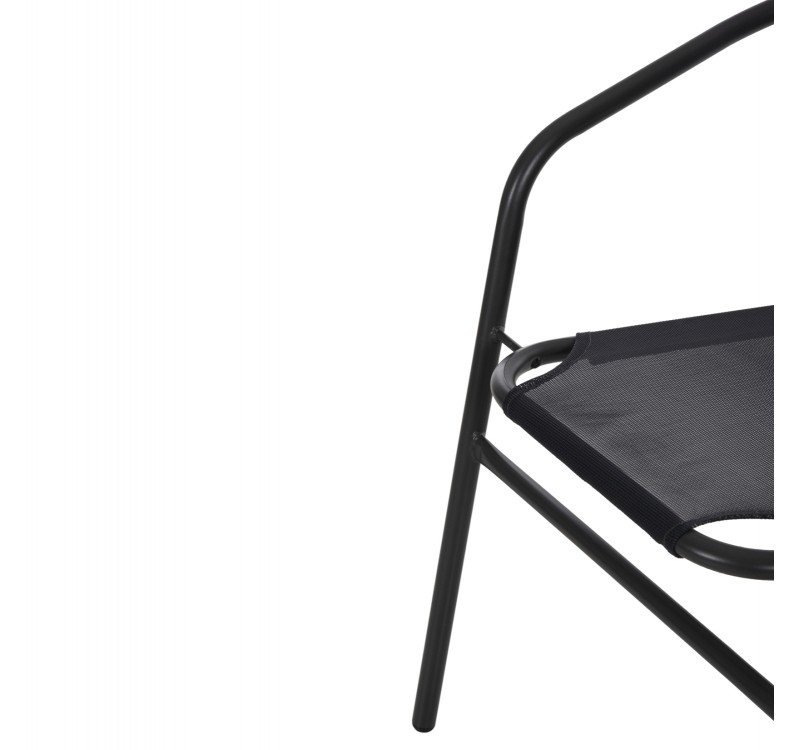 ΠΟΛΥΘΡΟΝΑ ΕΞ.ΧΩΡΟΥ LEDAN HM5977.01 ΜΕΤΑΛΛO & TEXTILENE ΓΚΡI 55x58x72Υεκ.