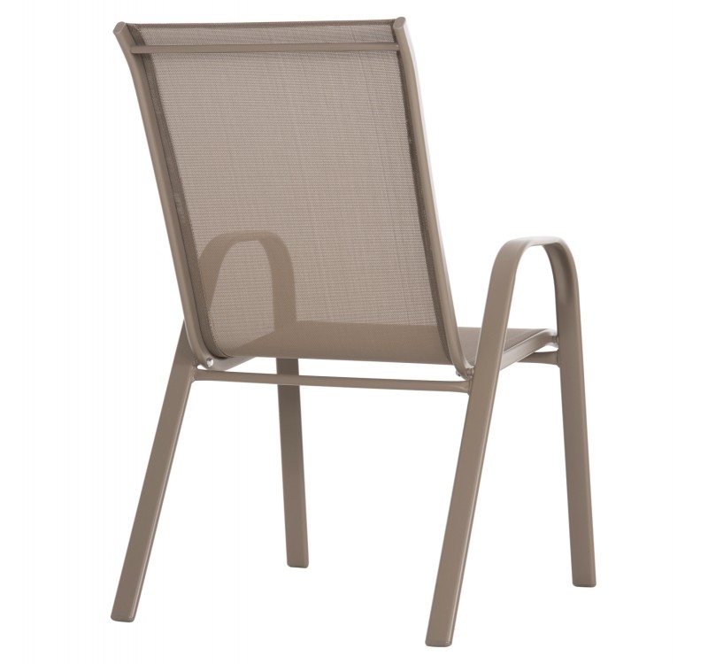 ΠΟΛΥΘΡΟΝΑ ΕΞ.ΧΩΡΟΥ LEON HM5000.04 ΜΕΤΑΛΛΙΚΗ ΣΑΜΠΑΝΙ ΜΕ TEXTILENE ΣΑΜΠΑΝΙ 54x70x93Υεκ