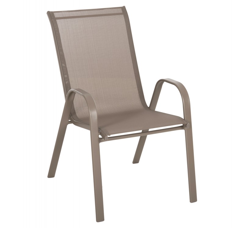 ΠΟΛΥΘΡΟΝΑ ΕΞ.ΧΩΡΟΥ LEON HM5000.04 ΜΕΤΑΛΛΙΚΗ ΣΑΜΠΑΝΙ ΜΕ TEXTILENE ΣΑΜΠΑΝΙ 54x70x93Υεκ