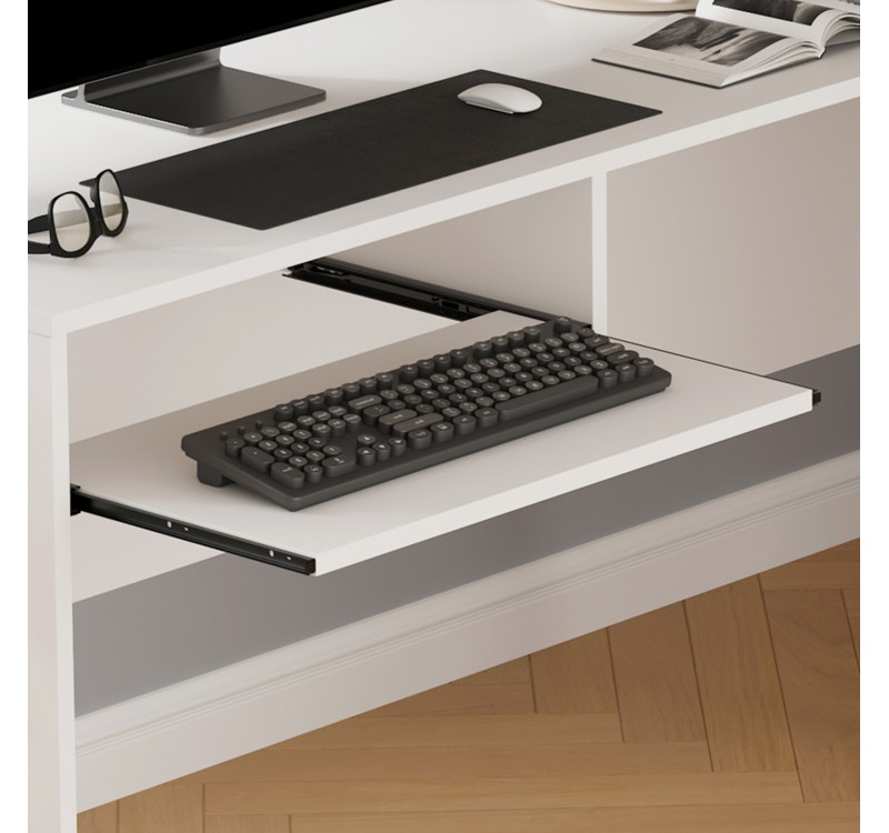 ΓΩΝΙΑΚΟ ΓΡΑΦΕΙΟ SHIG HM2135.03 MDF ΣΕ ΛΕΥΚΟ 140x120x75Υεκ