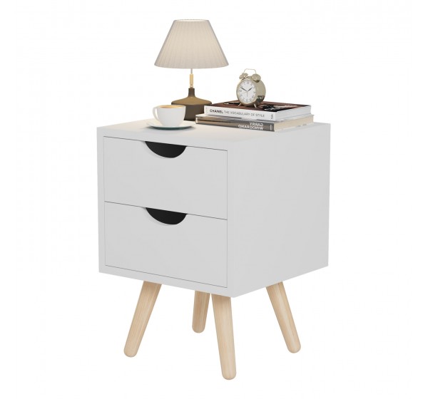 ΚΟΜΟΔΙΝΟ DINKL HM2472.03 ΜΕΛΑΜΙΝΗ-2 ΣΥΡΤΑΡΙΑ ΛΕΥΚΟ 29,7x29,7x45Υεκ