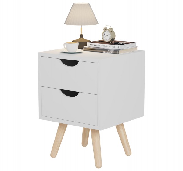 ΚΟΜΟΔΙΝΟ DINKL HM2472.03 ΜΕΛΑΜΙΝΗ-2 ΣΥΡΤΑΡΙΑ ΛΕΥΚΟ 29,7x29,7x45Υεκ