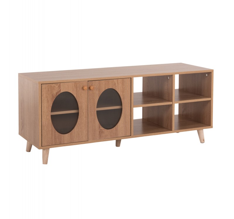 ΕΠΙΠΛΟ ΤΗΛΕΟΡΑΣΗΣ RILLION HM9879 ΜΕΛΑΜΙΝΗ ΣΕ SONAMA 120x40x50Yεκ
