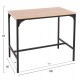 ΣΕΤ ΤΡΑΠΕΖΑΡΙΑ ΜΠΑΡ 5ΤΜΧ BOXY HM9882.01 ΜΑΥΡΟ ΜΕΤΑΛΛΟ-ΜΕΛΑΜΙΝΗ ΣΕ SONAMA