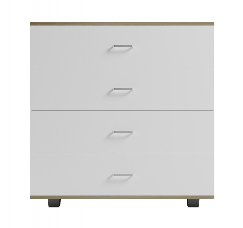 ΣΥΡΤΑΡΙΕΡΑ ΜΕΛΑΜΙΝΗΣ THORG ME 4 ΣΥΡΤΑΡΙΑ SONAMA-ΛΕΥΚΟ HM8996.04 80x40x83Yεκ.