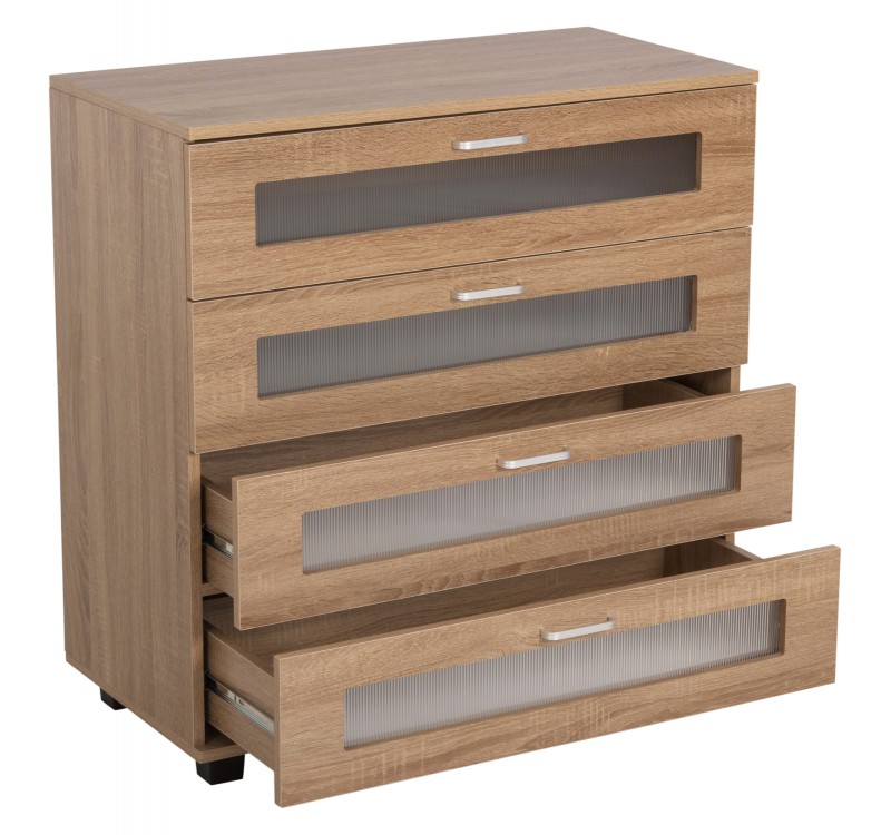 ΣΥΡΤΑΡΙΕΡΑ ΜΕΛΑΜΙΝΗΣ THORGAN HM9880.01 4 ΣΥΡΤΑΡΙΑ-SONAMA ΧΡΩΜΑ 80Χ40Χ83Υεκ