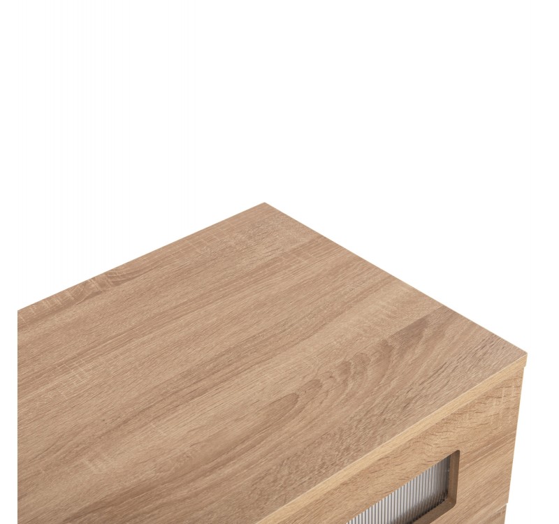 ΣΥΡΤΑΡΙΕΡΑ ΜΕΛΑΜΙΝΗΣ THORGAN HM9880.01 4 ΣΥΡΤΑΡΙΑ-SONAMA ΧΡΩΜΑ 80Χ40Χ83Υεκ