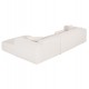ΚΑΝΑΠΕΣ ΓΩΝΙΑ BRICKEN HM3275.02R ΛΕΥΚΟ ΥΦΑΣΜΑ 110-282x98-160x72Υεκ.