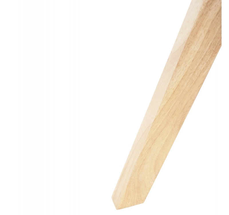 ΠΟΛΥΘΡΟΝΑΚΙ ΤΡΑΠΕΖΑΡΙΑΣ GAZER HM9845.03 ΓΚΡΙ YΦΑΣΜΑ-ΠΟΔΙΑ RUBBERWOOD 66x63x91Υεκ.