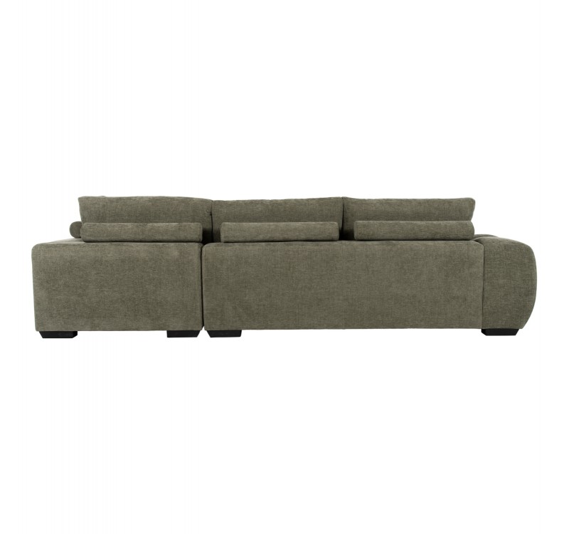 ΚΑΝΑΠΕΣ ΓΩΝΙΑ (ΔΕΞΙΑ) COVEN HM3266.04R ΠΡΑΣΙΝΟ ΥΦΑΣΜΑ 298x102-208x85Υεκ.