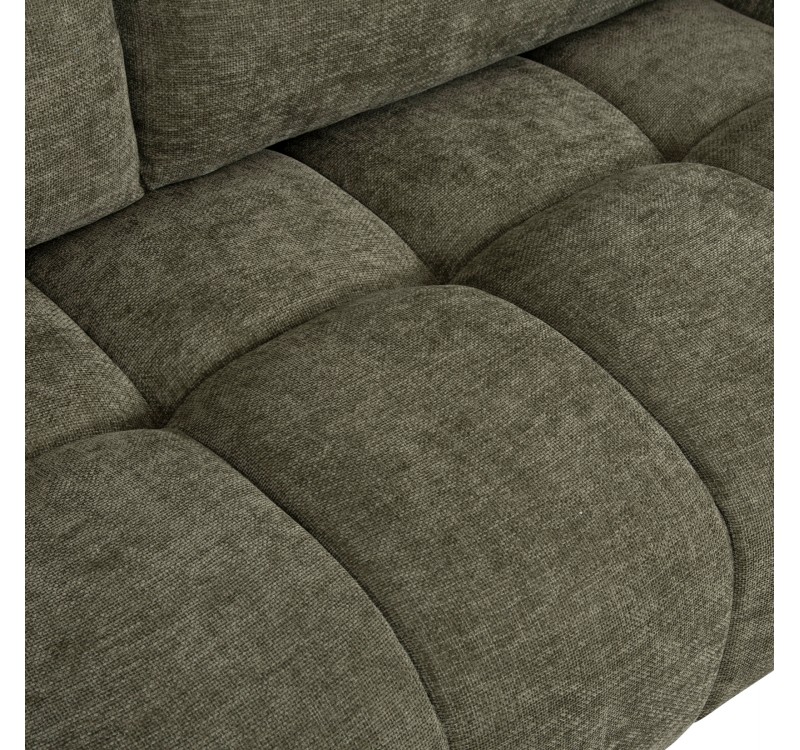 ΚΑΝΑΠΕΣ ΓΩΝΙΑ (ΔΕΞΙΑ) COVEN HM3266.04R ΠΡΑΣΙΝΟ ΥΦΑΣΜΑ 298x102-208x85Υεκ.