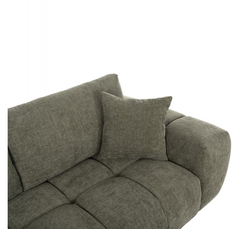 ΚΑΝΑΠΕΣ ΓΩΝΙΑ (ΑΡΙΣΤΕΡΗ) COVEN HM3266.04L ΠΡΑΣΙΝΟ ΥΦΑΣΜΑ 298x102-208x85Υεκ.