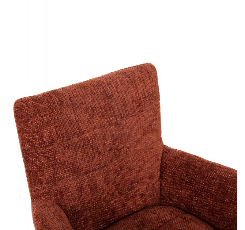 ΠΟΛΥΘΡΟΝΑΚΙ ΤΡΑΠΕΖΑΡΙΑΣ GAZER HM9845.06 ΚΕΡΑΜΙΔΙ YΦΑΣΜΑ-ΠΟΔΙΑ RUBBERWOOD 66x63x91Υεκ