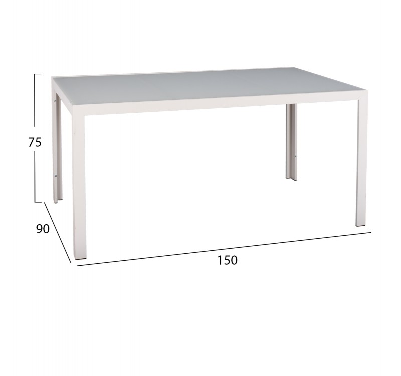 ΣΕΤ ΤΡΑΠΕΖΑΡΙΑΣ ΕΞ. ΧΩΡΟΥ 5ΤΜΧ OFER HM21030 ΛΕΥΚΟ ΜΕΤΑΛΛΟ-ΛΕΥΚΕΣ ΜΕΤΑΛ. ΠΟΛΥΘΡΟΝΕΣ