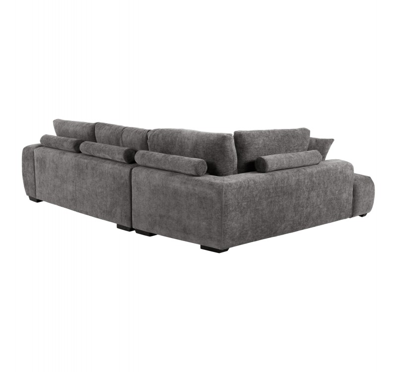 ΚΑΝΑΠΕΣ ΓΩΝΙΑ (ΑΡΙΣΤΕΡΗ) COVEN HM3266.03L ΣΚΟΥΡΟ ΓΚΡΙ ΥΦΑΣΜΑ 298x102-208x85Υεκ.