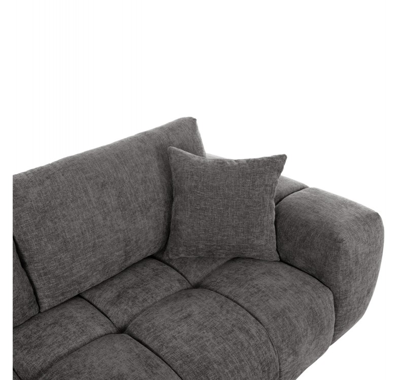 ΚΑΝΑΠΕΣ ΓΩΝΙΑ (ΑΡΙΣΤΕΡΗ) COVEN HM3266.03L ΣΚΟΥΡΟ ΓΚΡΙ ΥΦΑΣΜΑ 298x102-208x85Υεκ.