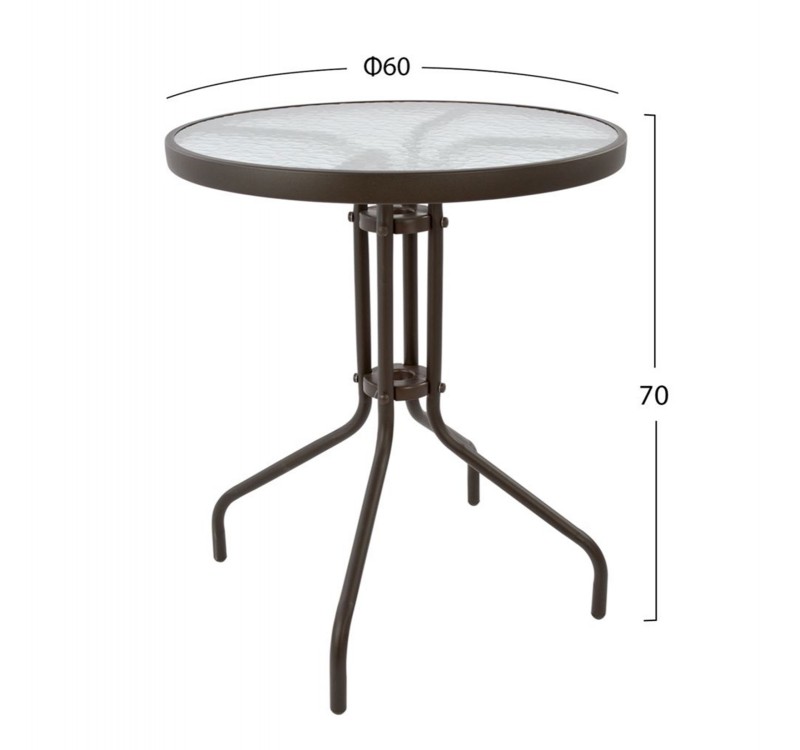 ΣΕΤ ΕΞ.ΧΩΡΟΥ 3ΤΜΧ LIMA HM21038.02 ΤΡΑΠΕΖΙ LIMA & 2 ΠΤΥΣΣΟΜΕΝΕΣ ΚΑΡΕΚΛΕΣ ΚΑΦΕ