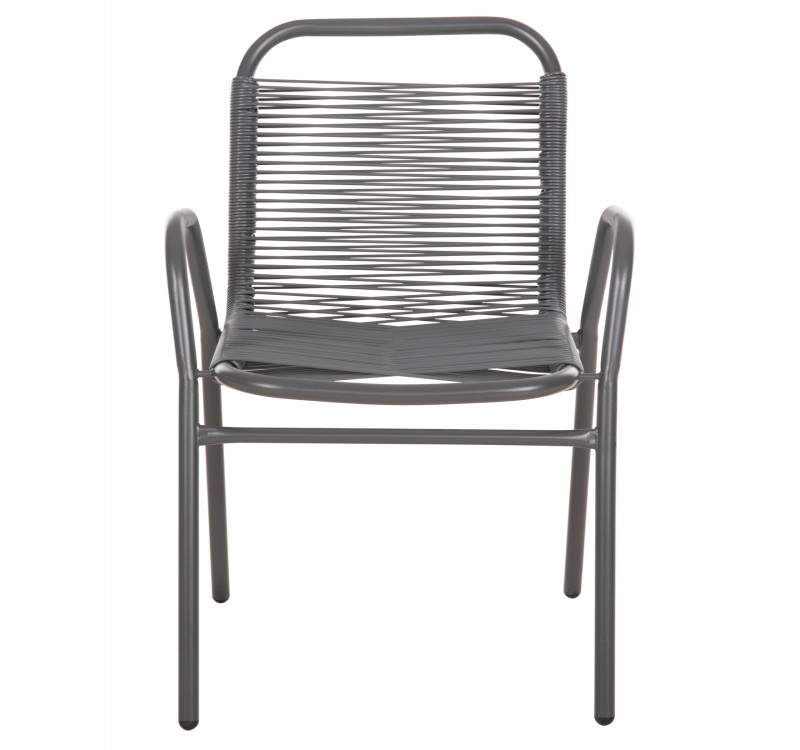 ΠΟΛΥΘΡΟΝΑ ΕΞ.ΧΩΡΟΥ AVRIL HM5968.01 ΜΕΤΑΛΛΟ ΚΑΙ ΣΥΝΘ.RATTAN ΣΕ ΓΚΡΙ 54,5x56x78Υεκ.