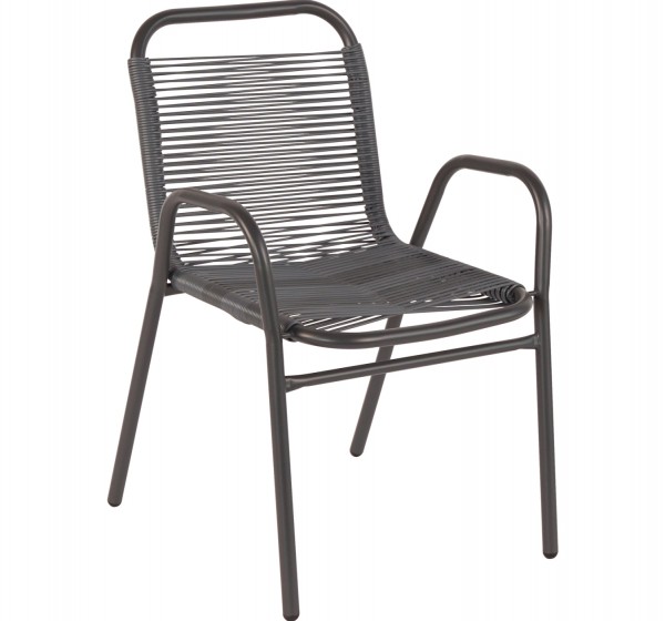 ΠΟΛΥΘΡΟΝΑ ΕΞ.ΧΩΡΟΥ AVRIL HM5968.01 ΜΕΤΑΛΛΟ ΚΑΙ ΣΥΝΘ.RATTAN ΣΕ ΓΚΡΙ 54,5x56x78Υεκ.