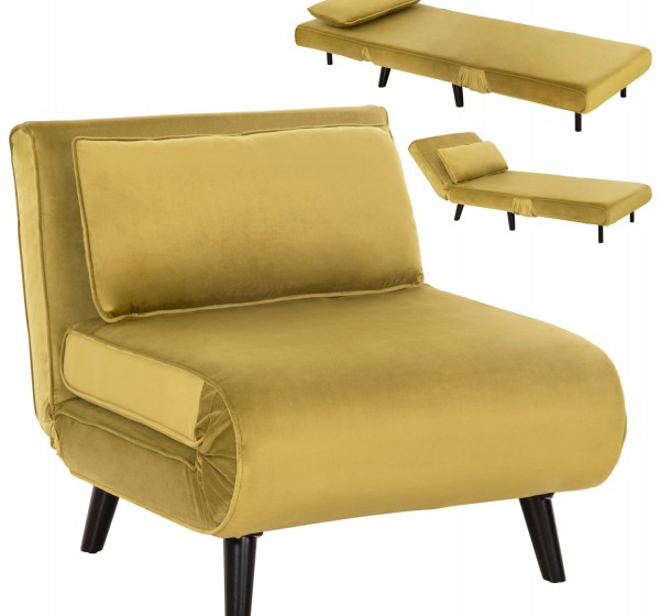 ΠΟΛΥΘΡΟΝΑ ΚΡΕΒΑΤΙ BRAXTON HM8425.23 ΒΕΛΟΥΔΟ ΛΑΔΙ 78x88x78Υεκ.