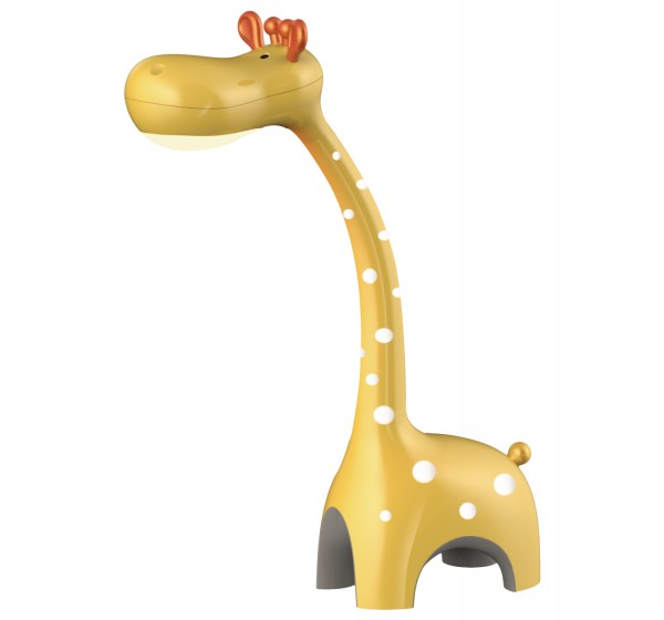 ΠΑΙΔΙΚΟ ΦΩΤΙΣΤΙΚΟ ΓΡΑΦΕΙΟΥ ΑΦΗΣ LED BADOO ΚΑΜΗΛΟΠΑΡΔΑΛΗ HM4450.04 ΚΙΤΡΙΝΟ ABS