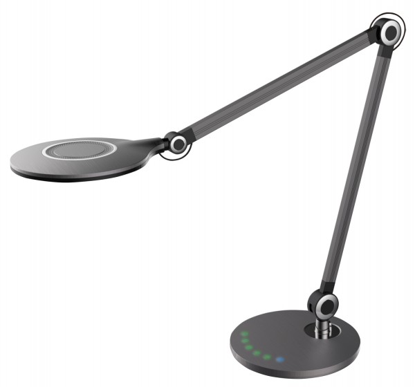 ΦΩΤΙΣΤΙΚΟ ΓΡΑΦΕΙΟΥ LED BLAIN PRO HM4452.02 ΜΑΥΡΟ ΧΡΩΜΑ ABS 55,7x49,7Υεκ.