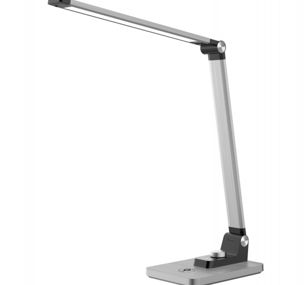 ΦΩΤΙΣΤΙΚΟ ΓΡΑΦΕΙΟΥ LED BLAIN PRO HM4458.08 ΑΣΗΜΙ ΒΑΣΗ ABS-ΑΣΗΜΙ ΜΠΡΑΤΣΑ ΑΛΟΥΜΙΝΙΟΥ 35,6x43,1Υεκ