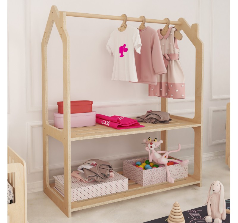 ΚΡΕΜΑΣΤΡΑ ΠΑΙΔΙΚΗ SANI HM18225.03 ΞΥΛΟ ΣΗΜΥΔΑΣ ΣΕ ΦΥΣΙΚΟ 86x49x110Υεκ.