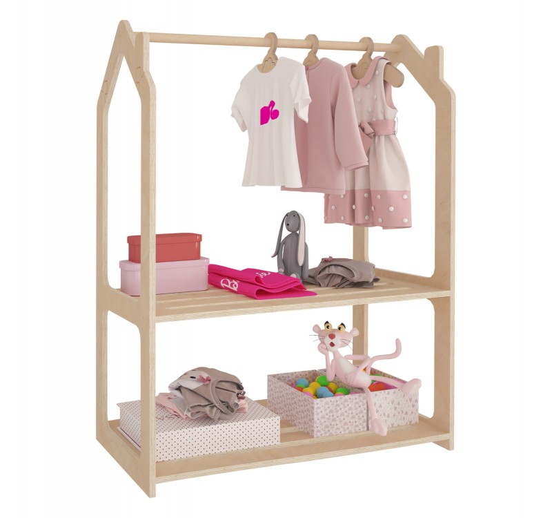 ΚΡΕΜΑΣΤΡΑ ΠΑΙΔΙΚΗ SANI HM18225.03 ΞΥΛΟ ΣΗΜΥΔΑΣ ΣΕ ΦΥΣΙΚΟ 86x49x110Υεκ.