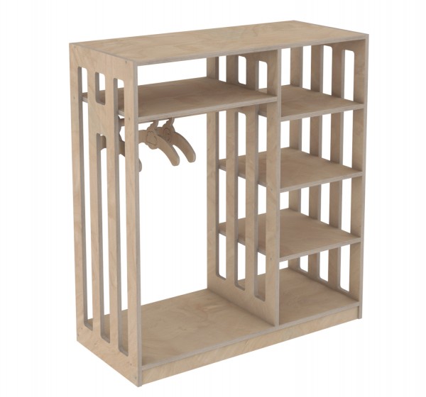 ΚΡΕΜΑΣΤΡΑ ΠΑΙΔΙΚΗ SANI HM18226.03 ΞΥΛΟ ΣΗΜΥΔΑΣ ΣΕ ΦΥΣΙΚΟ ΧΡΩΜΑ 90x40x100Υεκ.