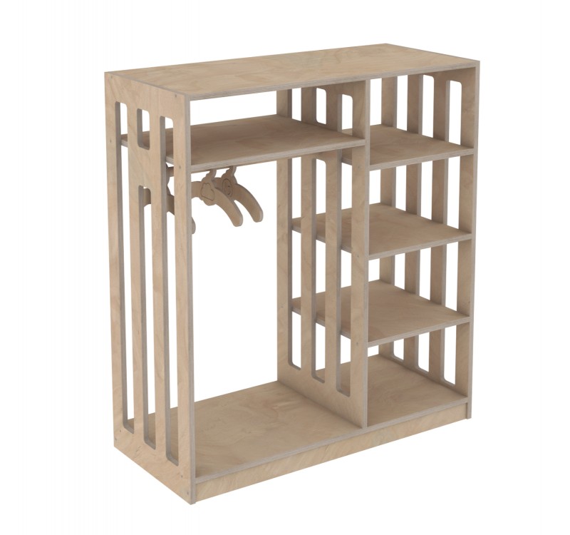 ΚΡΕΜΑΣΤΡΑ ΠΑΙΔΙΚΗ SANI HM18226.03 ΞΥΛΟ ΣΗΜΥΔΑΣ ΣΕ ΦΥΣΙΚΟ ΧΡΩΜΑ 90x40x100Υεκ.