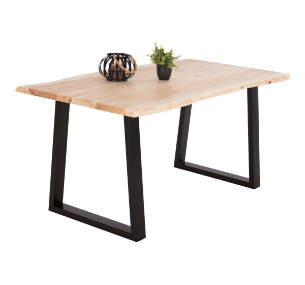 ΤΡΑΠΕΖΙ ΤΡΑΠΕΖΑΡΙΑΣ MONTANA HM8336.21 ΜΑΣΙΦ ΞΥΛΟ ΑΚΑΚΙΑΣ 4-3,5εκ.ΠΑΧΟΣ 160x88x79Υεκ.