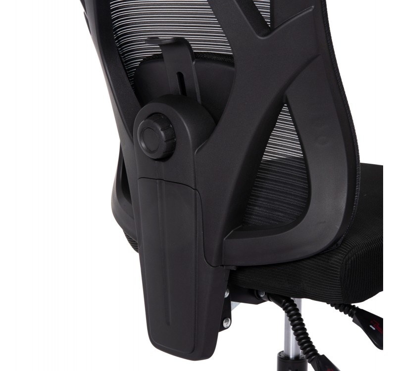 ΚΑΡΕΚΛΑ ΓΡΑΦΕΙΟΥ MEXER HM1195.01 ΜΑΥΡΟ MESH-PP ΒΑΣΗ 68x70x136Υεκ.
