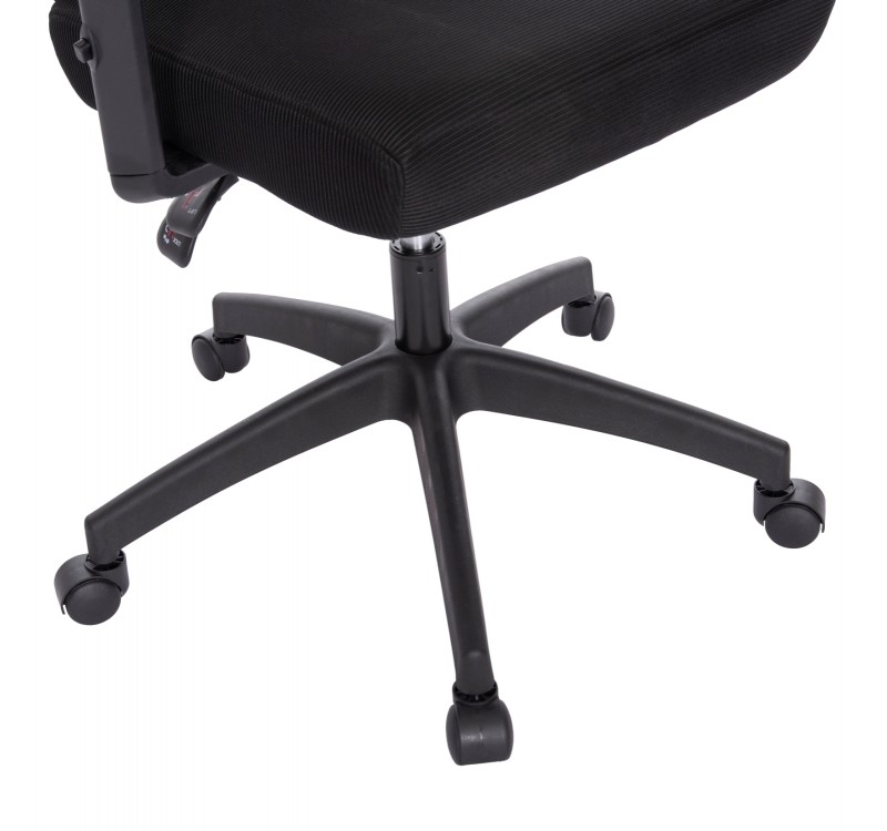 ΚΑΡΕΚΛΑ ΓΡΑΦΕΙΟΥ MEXER HM1195.01 ΜΑΥΡΟ MESH-PP ΒΑΣΗ 68x70x136Υεκ.
