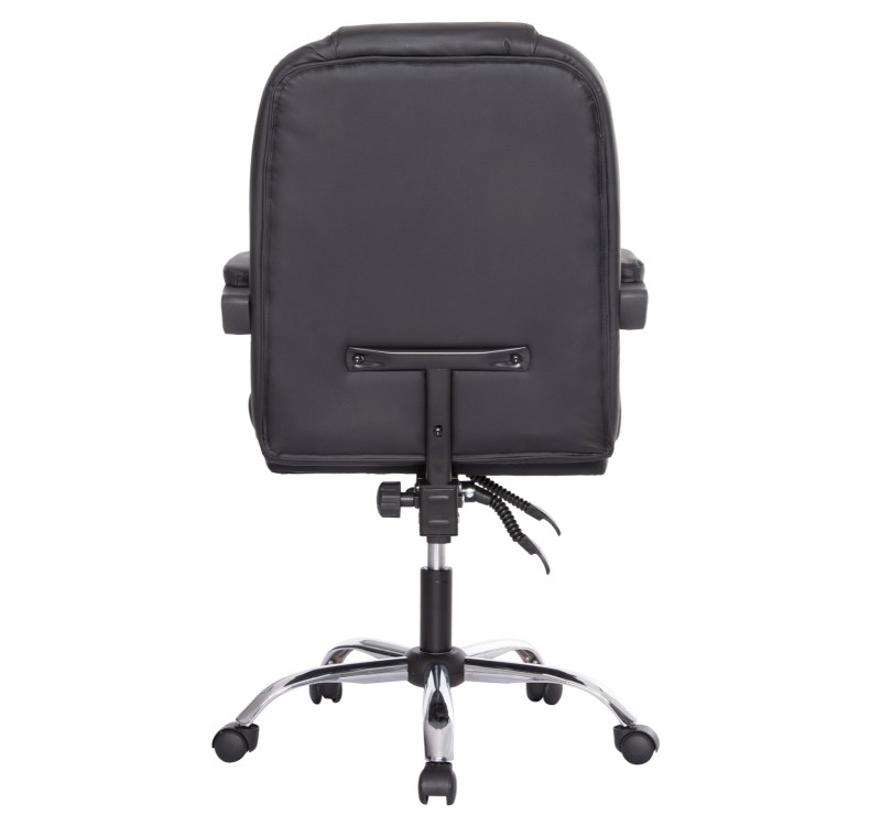 ΚΑΡΕΚΛΑ ΓΡΑΦΕΙΟΥ LAGOM HM1198 ΜΑΥΡO PVC-ΜΕΤΑΛ.ΒΑΣΗ-ΜΑΥΡΟΣ ΣΚΕΛΕΤΟΣ 60x70x104Υεκ