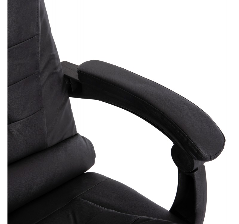 ΚΑΡΕΚΛΑ ΓΡΑΦΕΙΟΥ LAGOM HM1198 ΜΑΥΡO PVC-ΜΕΤΑΛ.ΒΑΣΗ-ΜΑΥΡΟΣ ΣΚΕΛΕΤΟΣ 60x70x104Υεκ