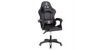 ΠΟΛΥΘΡΟΝΑ GAMING DARREN HM1203.04 ΜΑΥΡΟ-ΛΕΥΚΟ PVC 58.5x100x120Υεκ.