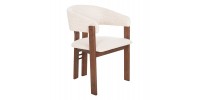 ΚΑΡΕΚΛΑ ZARRA HM9970.03 RUBBERWOOD ΣΕ ΚΑΡΥΔΙ-ΕΚΡΟΥ ΜΠΟΥΚΛΕ ΥΦΑΣΜΑ 55,5x59x81,5Υεκ