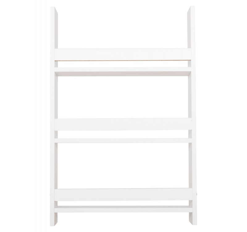 ΡΑΦΙΕΡΑ ΤΟΙΧΟΥ SANI HM18223.01 ΜΕΛΑΜΙΝΗ ΣΕ ΛΕΥΚΟ 60x10x90Υεκ. (3 ΡΑΦΙΑ)